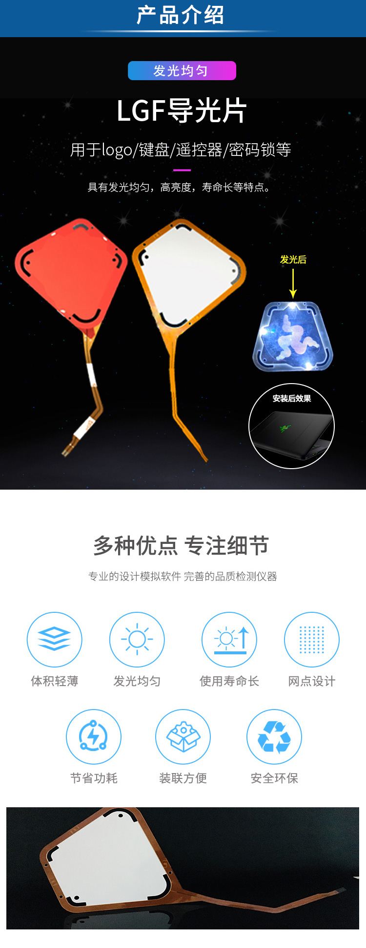 LOGO導光片(膜)