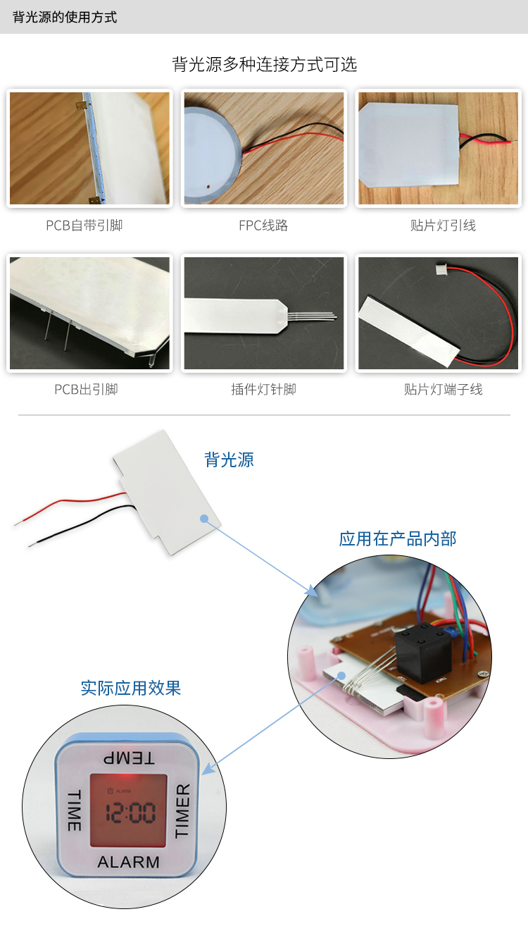 背光源連接方式