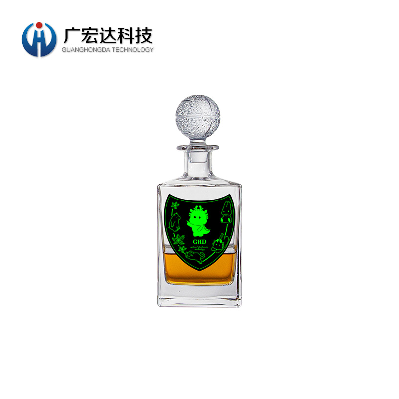 定制PET貼紙粘性PET標簽發(fā)光酒標