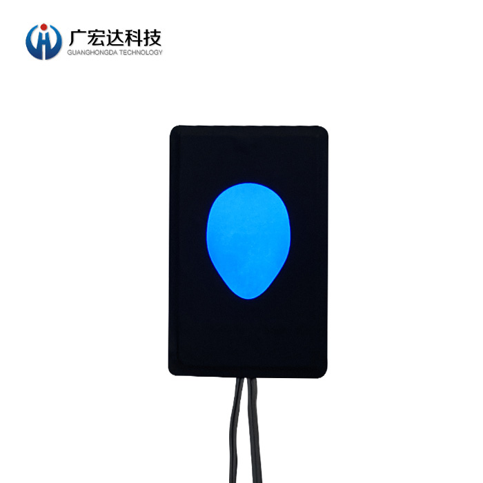 源頭生產(chǎn)廠家外星人電腦LOGO導(dǎo)光片發(fā)光LOGO
