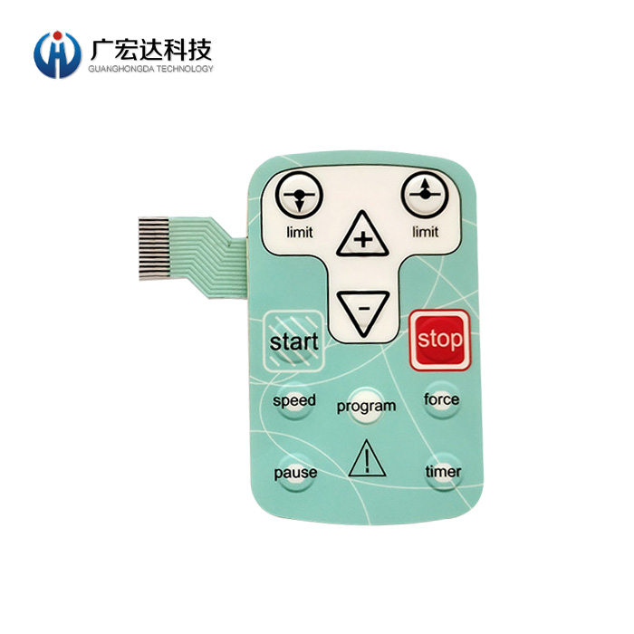 生產廠家批發(fā)薄膜開關醫(yī)療機械儀器控制面板薄膜開關